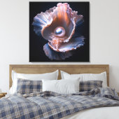 Toile Canvas Wall Art with Shell and Pearl (Insitu(Chambre))
