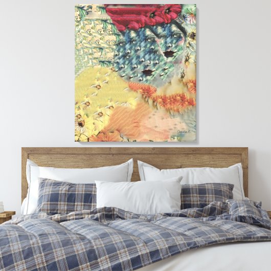 Toile Canvastavla Sarah Rubellite (Insitu(Chambre))