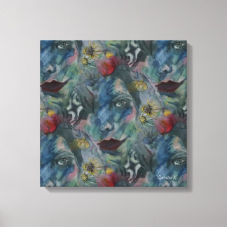 Toile Canvastavla Sarah Rubellite