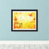 Toile canvus de la chute heureuse (Insitu (Plancher de Bois))