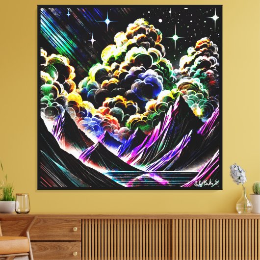 Toile Canyon Cumulus (Insitu(Salon))