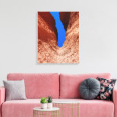 Toile Canyon de Mojave – Ciel de désert vertical (Insitu(Salon))