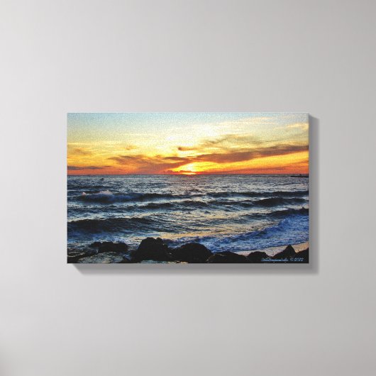 Toile Cap May Point Sunset (Recto)