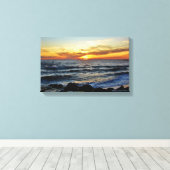 Toile Cap May Point Sunset (Insitu (Plancher de Bois))