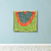 Toile cape à plumes (Insitu (Plancher de Bois))