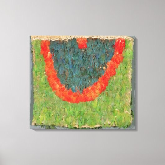 Toile cape à plumes (Recto)