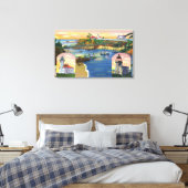 Toile Cape Arago Bridge et Lighthouse Mouth (Insitu(Chambre))