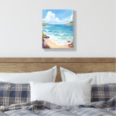 Toile Cape Cod Beach Bay Ocean Painting (Insitu(Chambre))