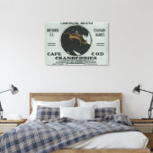 Toile Cape Cod Chipmunk Marque Cranberry Étiquette (Insitu(Chambre))