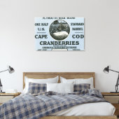 Toile Cape Cod Plymouth Rock Marque Cranberry Étiquette (Insitu(Chambre))