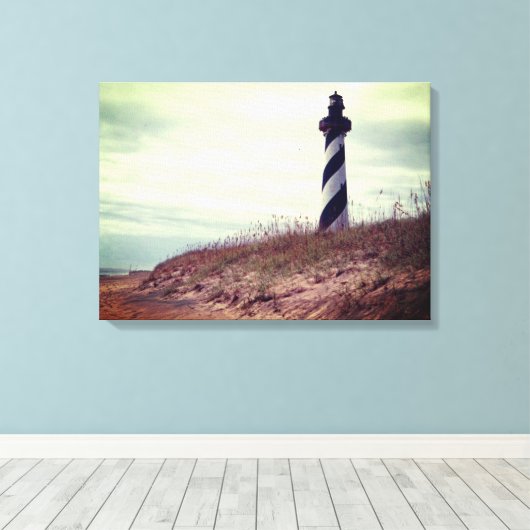 Toile Cape Hatteras Lighthouse (Insitu (Plancher de Bois))