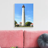 Toile Cape May Lighthouse, New Jersey Wrapped Canvas (Insitu(Salon))