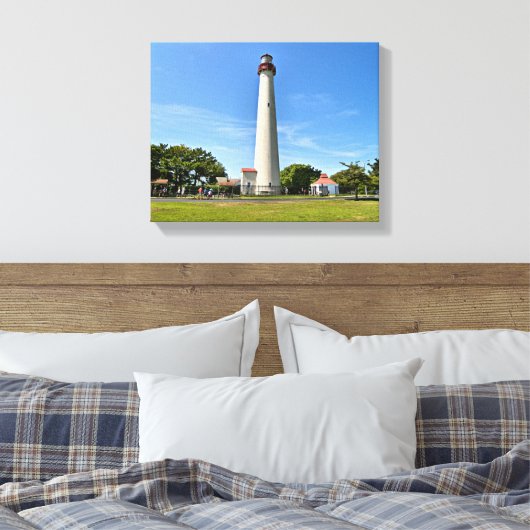 Toile Cape May Lighthouse, New Jersey Wrapped Canvas (Insitu(Chambre))