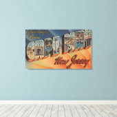 Toile Cape May, New Jersey - Scènes de grandes lettres (Insitu (Plancher de Bois))