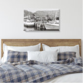 Toile Cape Town Waterfront Harbour Canvas Imprimer (Insitu(Chambre))