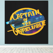 Toile Capitaine de l'Infiable (Insitu (Plancher de Bois))
