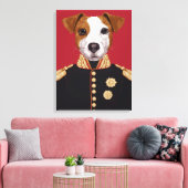 Toile Capitaine Jack Russell (Insitu(Salon))