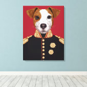 Toile Capitaine Jack Russell (Insitu (Plancher de Bois))