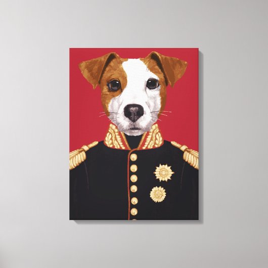 Toile Capitaine Jack Russell (Recto)