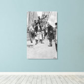 Toile Capitaine Tongrelow a pris le plus grand, illustra (Insitu (Plancher de Bois))