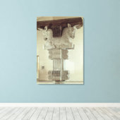 Toile Capitale dans le style persan (Insitu (Plancher de Bois))