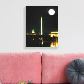Toile Capitol Building, Lincoln Memorial, Washington (Insitu(Salon))