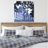 Toile Capitole bleu (Insitu(Chambre))