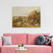 Toile Capping on Hounds, Bachelor's Hall, 1836 (huile su (Insitu(Salon))