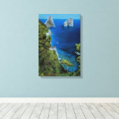 Toile Capri Faraglioni Rocks (Insitu (Plancher de Bois))