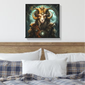 Toile Capricorn Zodiac Art Canvas (Insitu(Chambre))