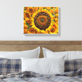 Toile captivating scene of sunflowers (Insitu(Chambre))
