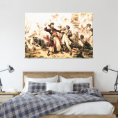 Toile Capture, Barbe noire pirate, Revenge de la reine A (Insitu(Chambre))