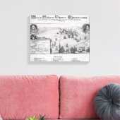 Toile Capture de la flotte espagnole par les Hollandais (Insitu(Salon))