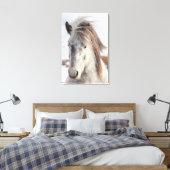 Toile Capture d'écran du cheval islandais blanc (Insitu(Chambre))