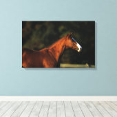 Toile Capture d'écran du cheval Thoroughbred (Insitu (Plancher de Bois))