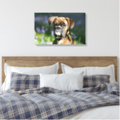 Toile Capture d'écran du chien de boxe (Insitu(Chambre))
