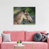 Toile Capture d'écran du poulain du cheval de quart (Insitu(Salon))