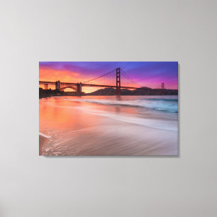 Toile Capture du Golden Gate Bridge de San Francisco