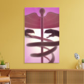 Toile Capture médicale 3d (Insitu(Salon))