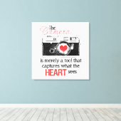 Toile Capturer le coeur (Insitu (Plancher de Bois))