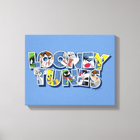 Toile Caractères LOONEY TUNES™ en lettres (Recto)
