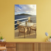 Toile Caraïbes, Îles Vierges américaines, St. Thomas. Vu (Insitu(Salon))