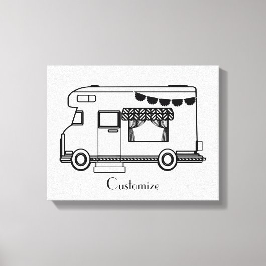 Toile Caravane de camping RV Thunder_Cove (Recto)