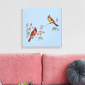 Toile Cardinal Couple (Insitu(Salon))