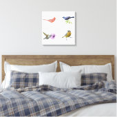 Toile Cardinal, Grackle, Colibri, Oriole (Insitu(Chambre))