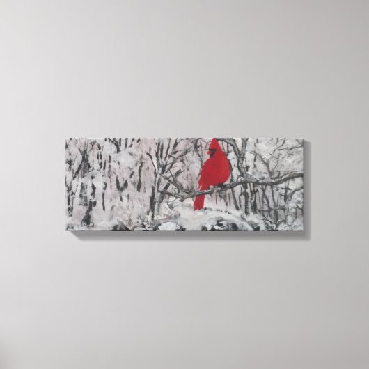 Toile Cardinal in Snow (Recto)