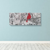 Toile Cardinal in Snow (Insitu (Plancher de Bois))