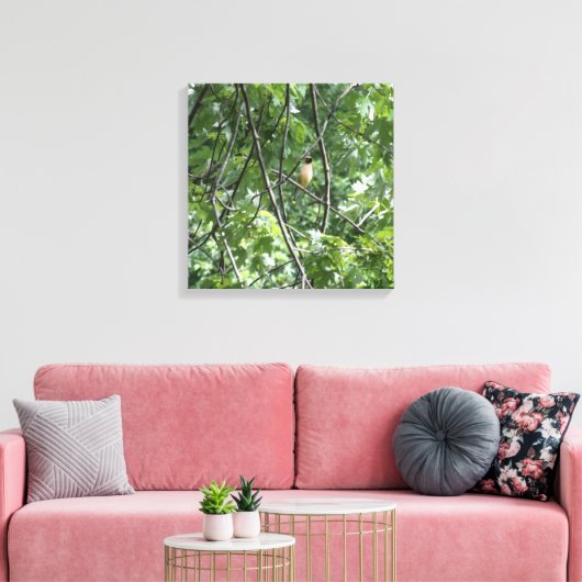 Toile Cardinal jaune (Insitu(Salon))