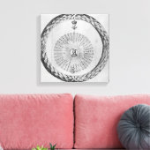 Toile Cardinal Richelieu comme centre du soleil (Insitu(Salon))