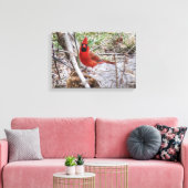 Toile Cardinal vibrant (Insitu(Salon))